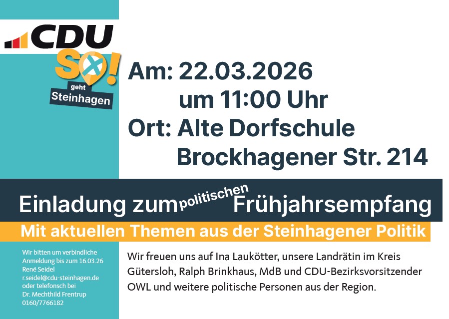 Politischer Fr�hjahrsempfang